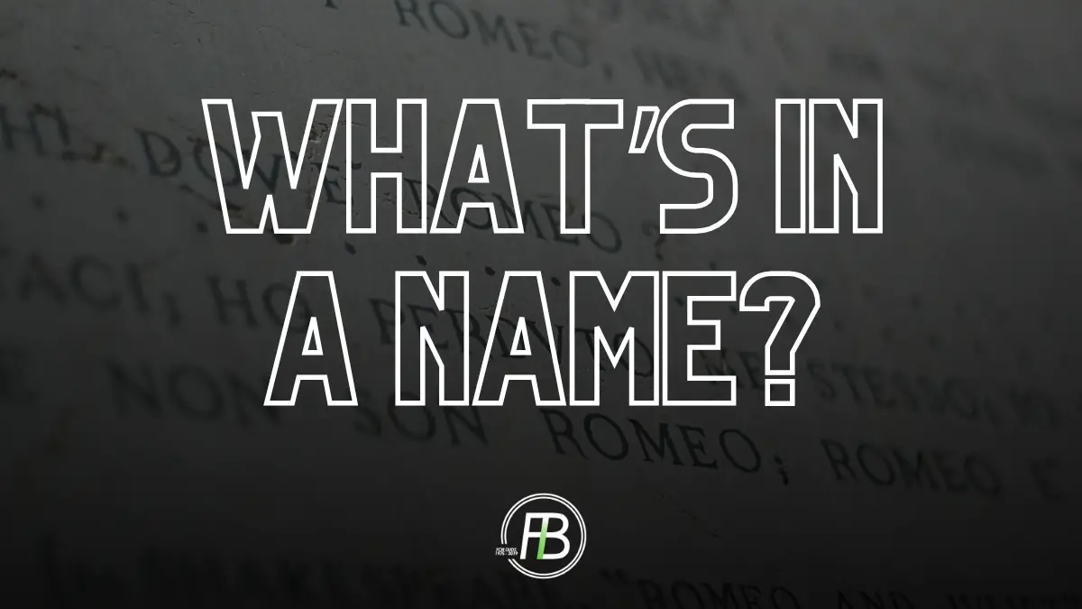 what's in a name