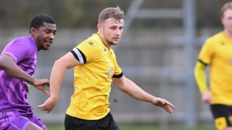 Tadley Calleva captain Jordan Goater. Photo: Rob Mellor.