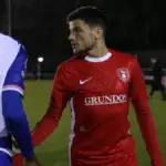 Bracknell Town's Seb Bowerman. Photo: Neil Graham.