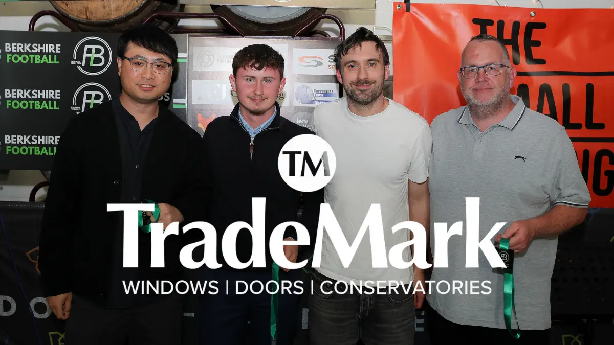 Nominees for the 2024 Berkshire Football Awards with Paul Watson. Photo: Neil Graham.