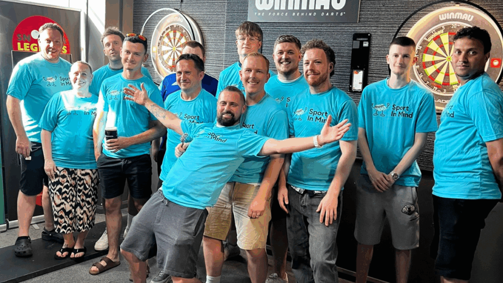 Caversham United Sport in Mind charity darts