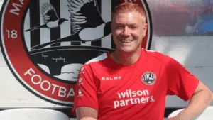 Former Reading striker Dave Kitson has joined Maidenhead United as women's team manager. Photo supplied by MUFC.