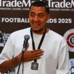 Devonn Reid was named Manager of the Season at the 2025 Berkshire Football Awards. Photo: Darren Woolley.
