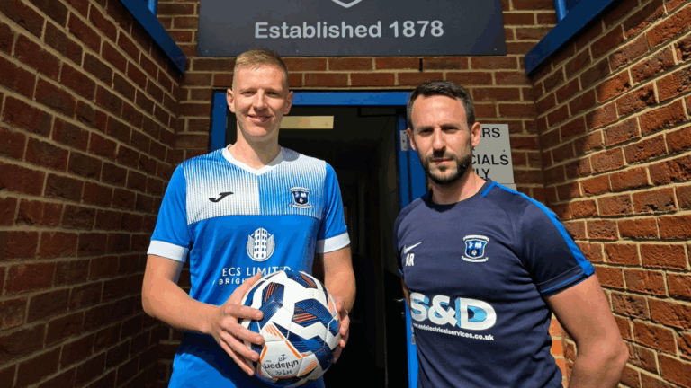 Mitchell Burley (blonde hair) and Andy Rumble. Photo supplied by club.