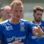 Matthew Saunders during his spell at Wealdstone. Photo: Mike Renny.