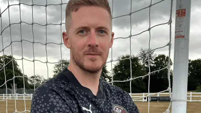 Dan Bailey. Photo: Virginia Water FC.