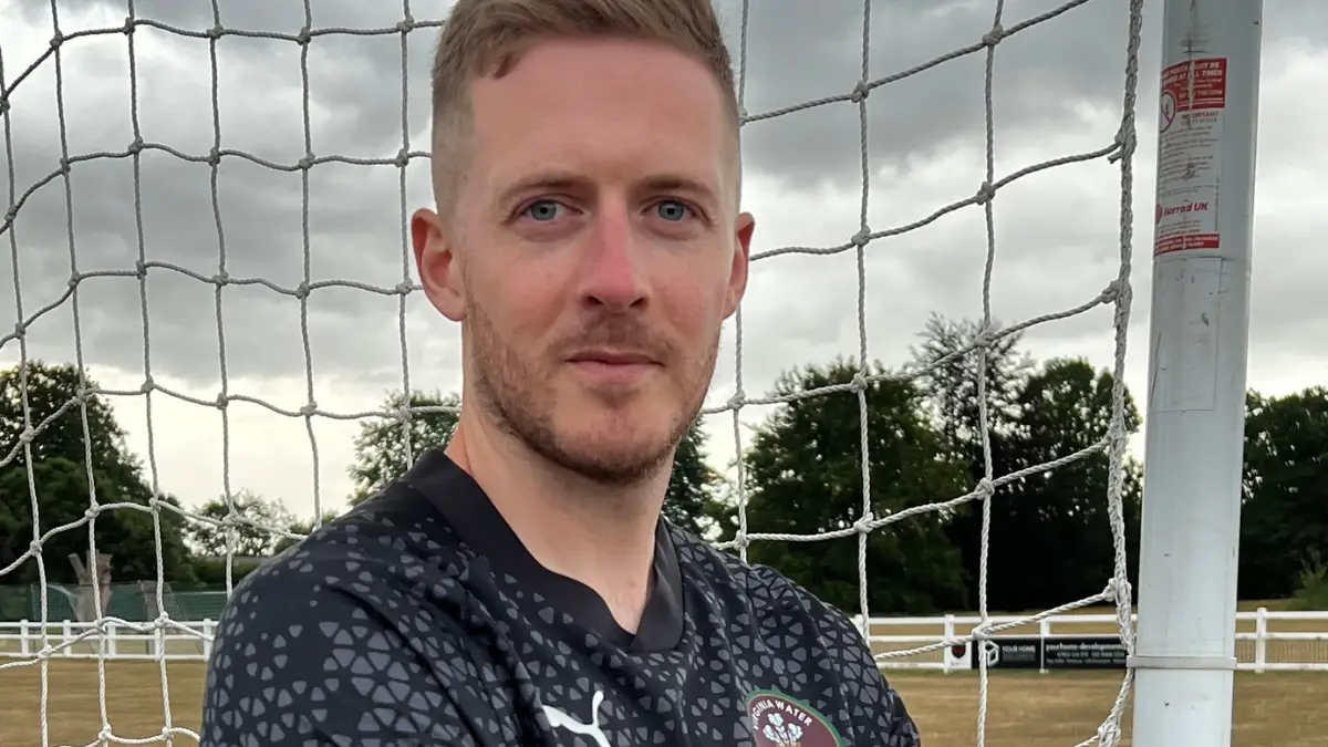 Dan Bailey. Photo: Virginia Water FC.