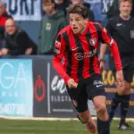 Seb Bowerman on the ball. Photo: John Leakey.