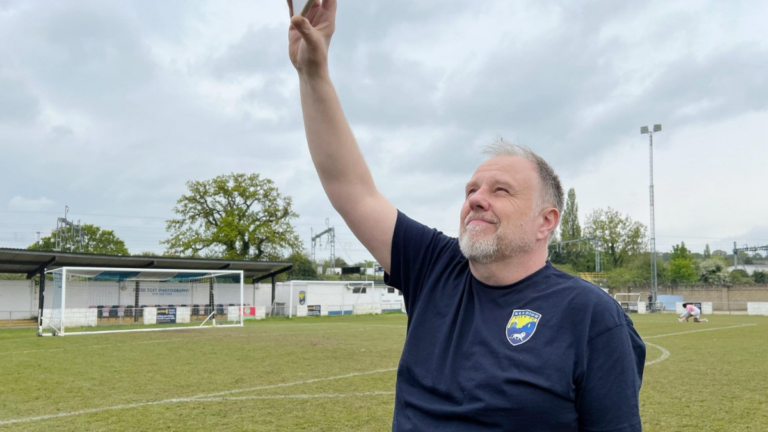 Reading City chairman Martin Law. Photo: RCFC Media Team.
