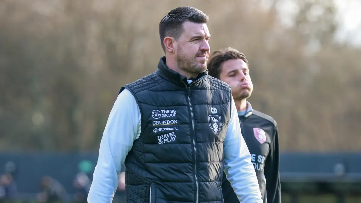 Bracknell Town manager Carl Davies. Photo: John Leakey.