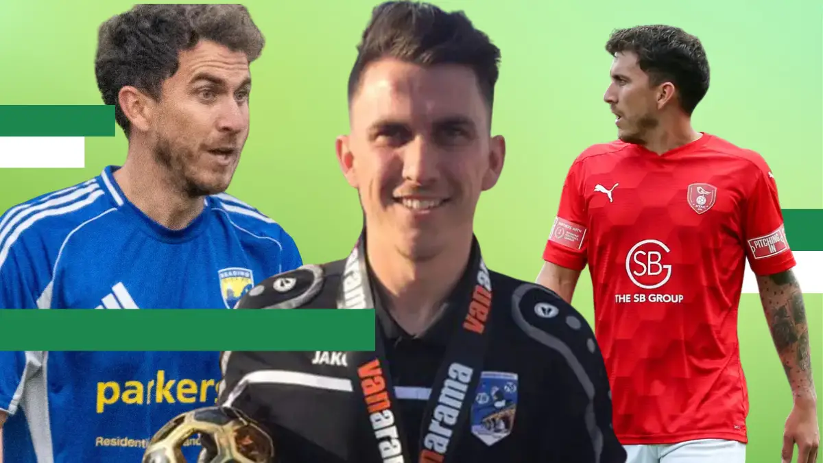 The many faces of Dave Tarpey, at Reading City, Bracknell Town and a National League title winner with Maidenhead United. Photos by Peter Toft, Neil Maskell and Neil Graham.