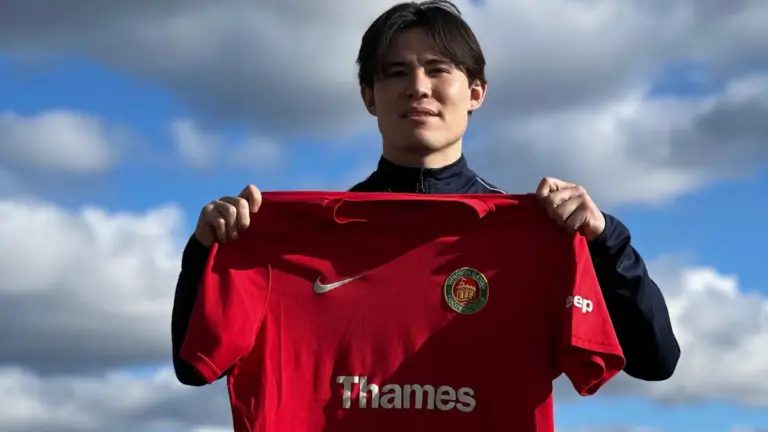 New Windsor & Eton signing Morrison Hashii. Photo supplied by club.