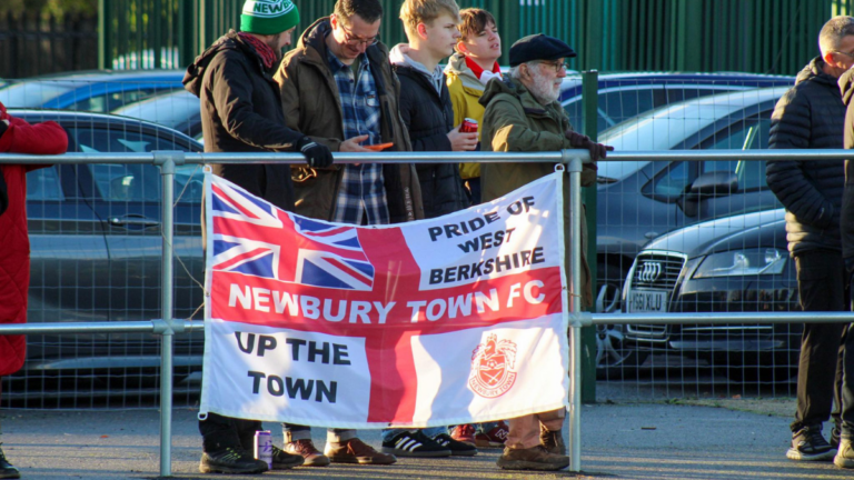 Newbury Town supporters (2)