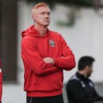 Dave Kitson on the touchline at Maidenhead United. Photo: Darren Woolley.