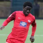 Binfield's Lamin Ceesay. Photo: Daisy Spiers.