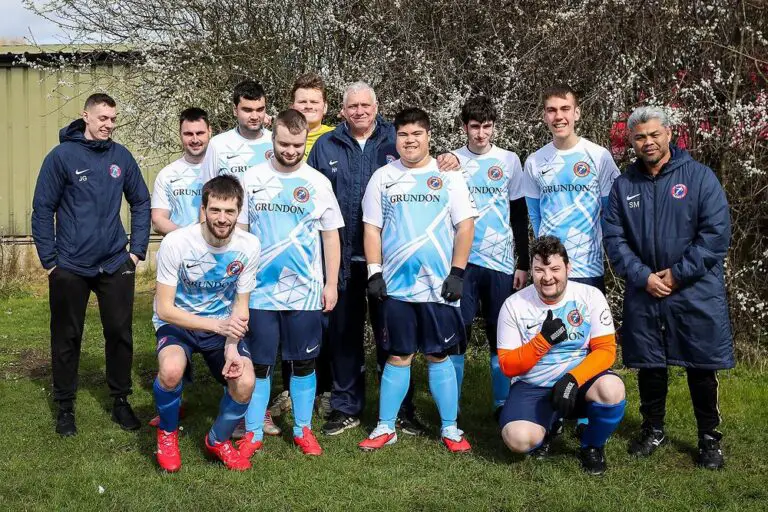 FC Bracknell SENS team prepare for the tournament