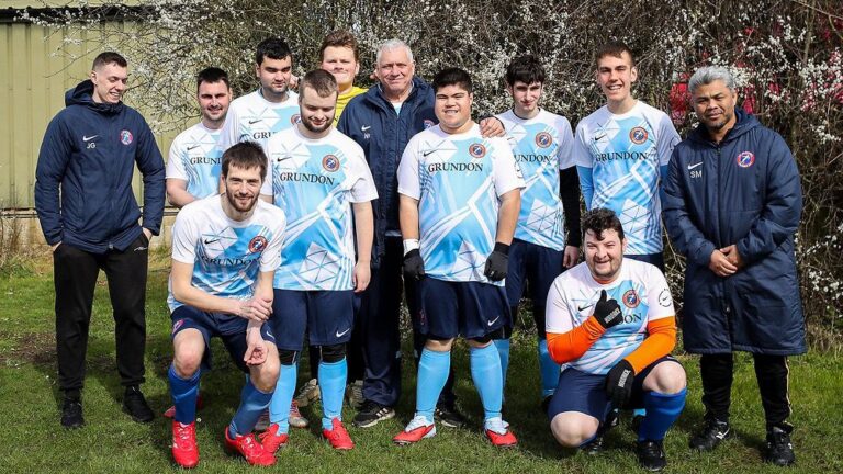 FC Bracknell SENS team prepare for the tournament