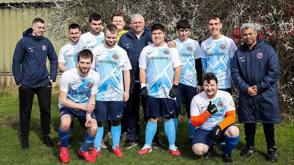 FC Bracknell SENS team prepare for the tournament