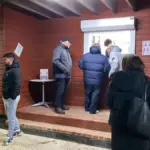 The new Binfield tea bar in action. Photo: Andrew Spiers.