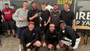 The winning Siren production team