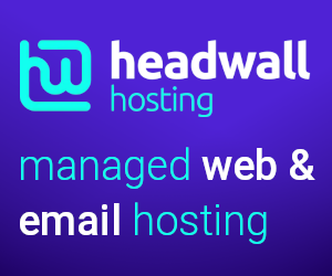 Headwall website hosting 300x250