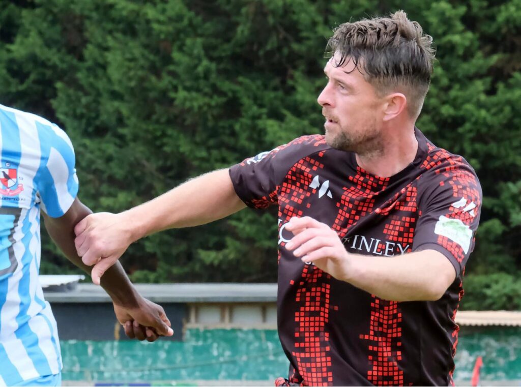 Eliot Whitehouse in action for Reading YMCA. Photo: Andrew Batt.