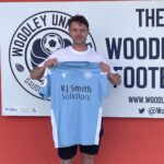 New Woodley United manager Eliot Whitehouse. Photo: WUFC