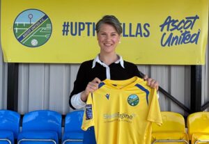 New Ascot United Ladies First Team manager Aym'e Melham. Photo: Ascot United.