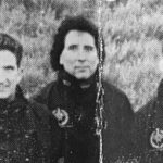 Tony Perry (centre) during his playing days with Windsor & Eton. Photo used with permission of Windsor & Eton FC.