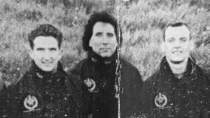 Tony Perry (centre) during his playing days with Windsor & Eton. Photo used with permission of Windsor & Eton FC.