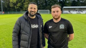 Dan Suarez and Callum Beasley are Westwood Wanderers new management team.