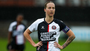 Maidenhead United's Simone O'Brien. Photo: Darren Woolley.