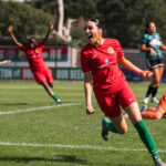 Ruby Harris celebrates for Windsor & Eton. Photo: Christian Preedy.
