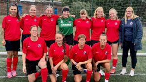 Back with a bang, FC Bracknell Women's team are back in business.