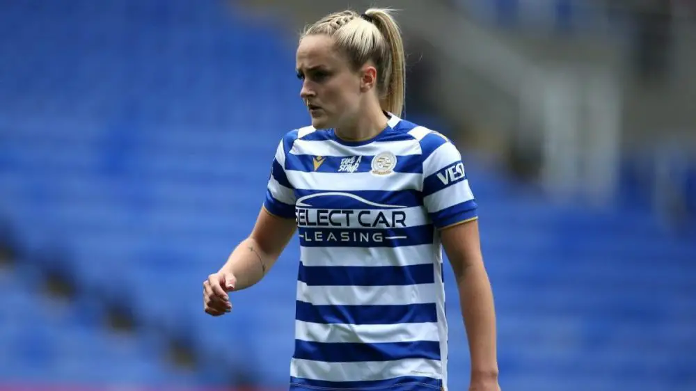 Faye Bryson of Reading FC Women