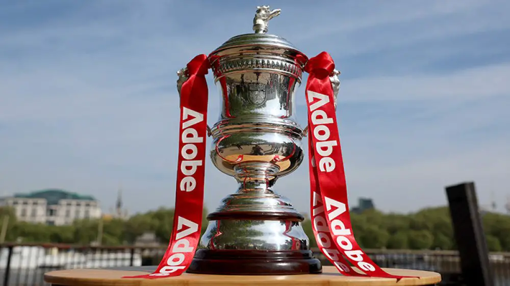 LONDON, ENGLAND - MAY 10: xxx during the Adobe Women's FA Cup Trophy Tour on May 10, 2024 in London, England.  (Photo by Tom Dulat - The FA/The FA via Getty Images)