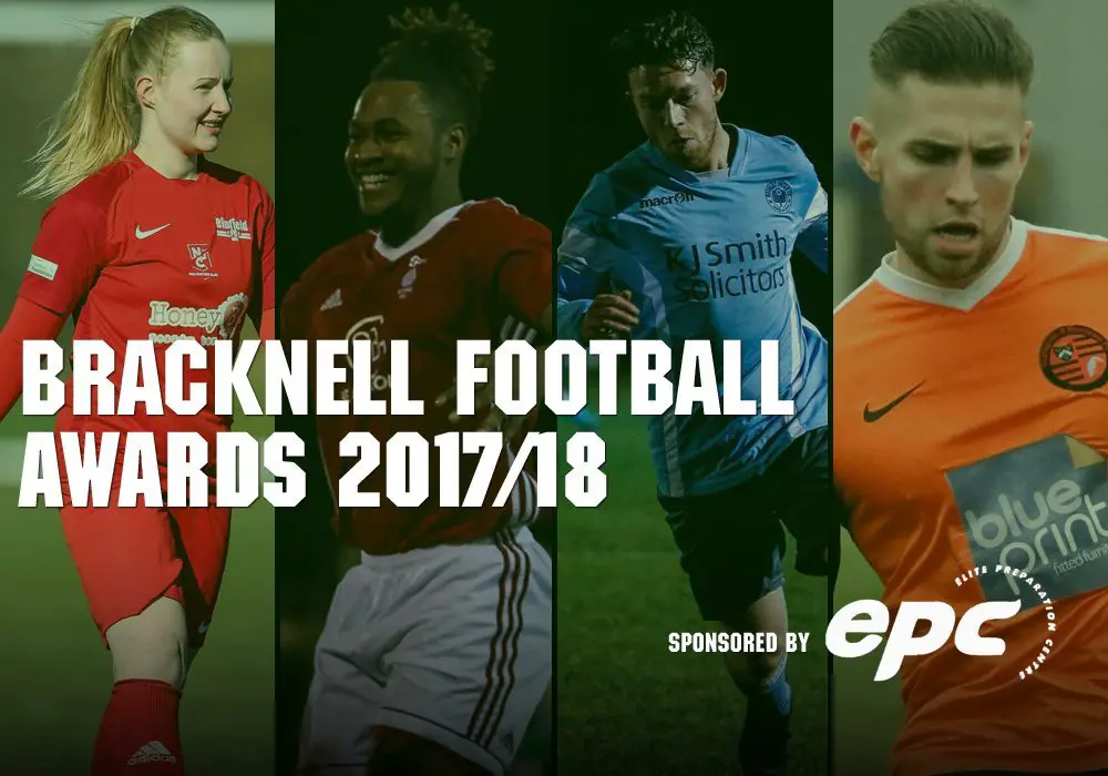 The Bracknell Football Awards are now open for entries. Photo: Neil Graham and Graham Tabor.