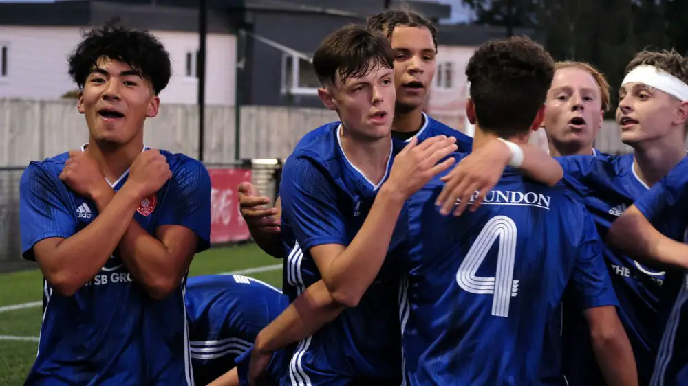 Bracknell Town vs Fleet Town in the FA Youth Cup. Photo: Andrew Batt.