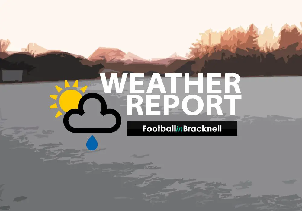 The FootballinBracknell Weather Report.