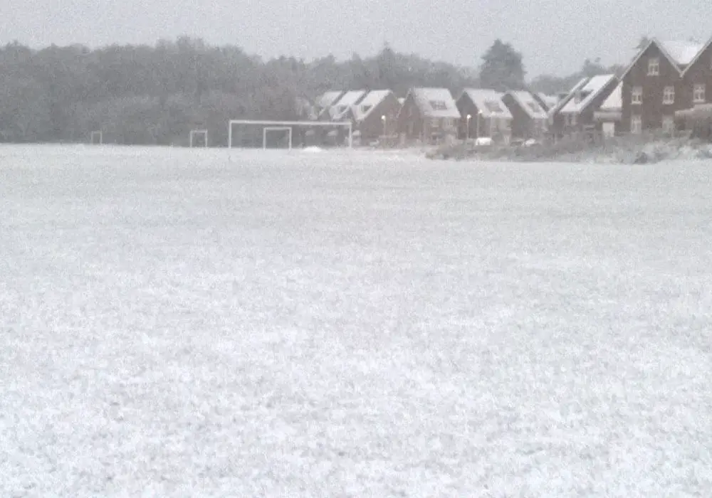 The scene at Bulmershe Pavilions. Photo: Woodley United.