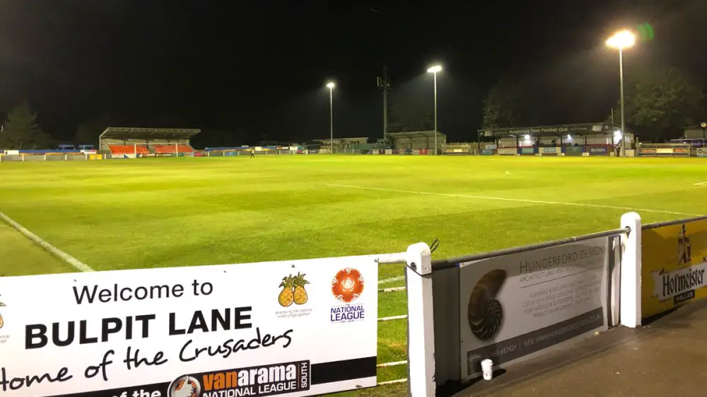 Bulpit Lane home of Hungerford Town FC. Photo: Tom Canning.