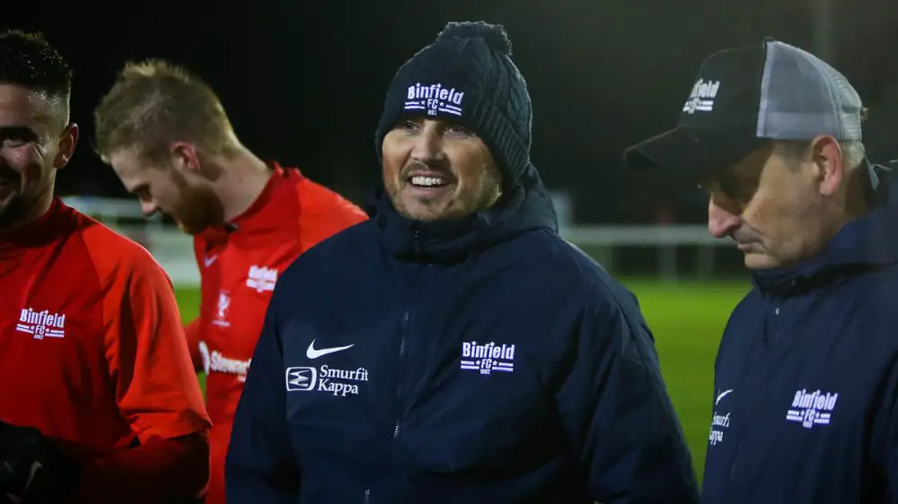 Binfield assistant boss Carl Withers. Photo: Neil Graham / ngsportsphotography.com