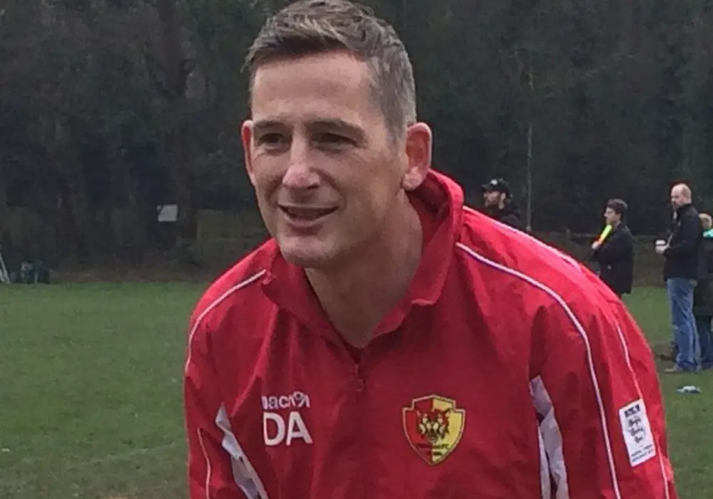 Pinewood FC's Dean Allen. Photo supplied by Pinewood FC.