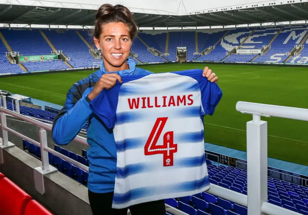 England's most capped player Fara Williams has joined Reading Women.