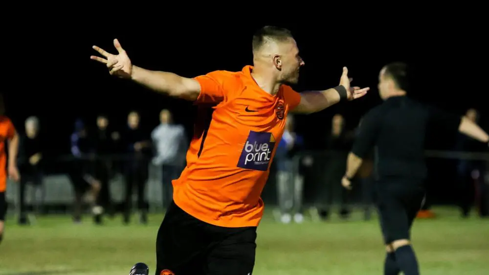 Jake White celebrates. Photo: Neil Graham / ngsportsphotography.com