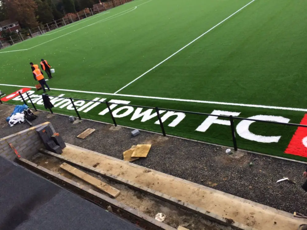 Larges Lane pitch side. Photo: Kayne Steinborn-Busse.