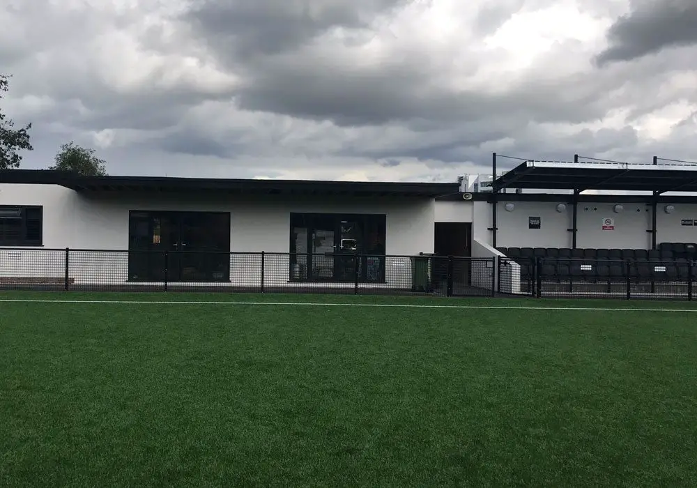 An update on facilities at Larges Lane. Photo: @bracknelltownfc