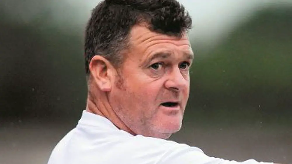 Windsor manager Mick Woodham. Image used with permission of Maidenhead Advertiser.