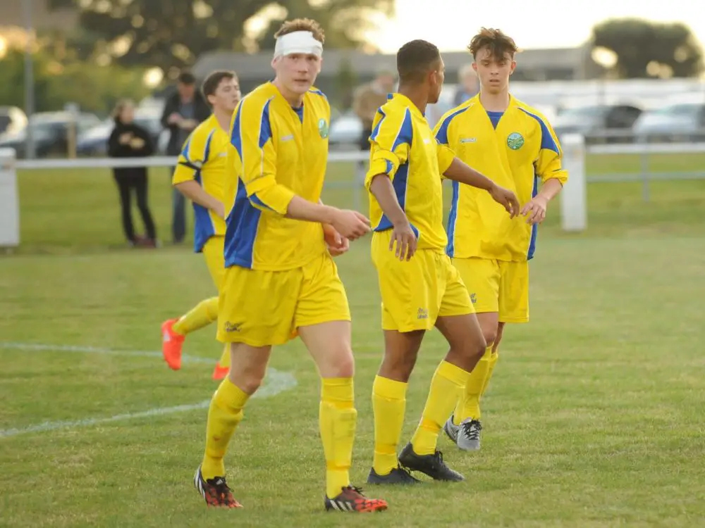 Ascot United's FA Cup goalscorer James Brazier. Photo: Mark Pugh.