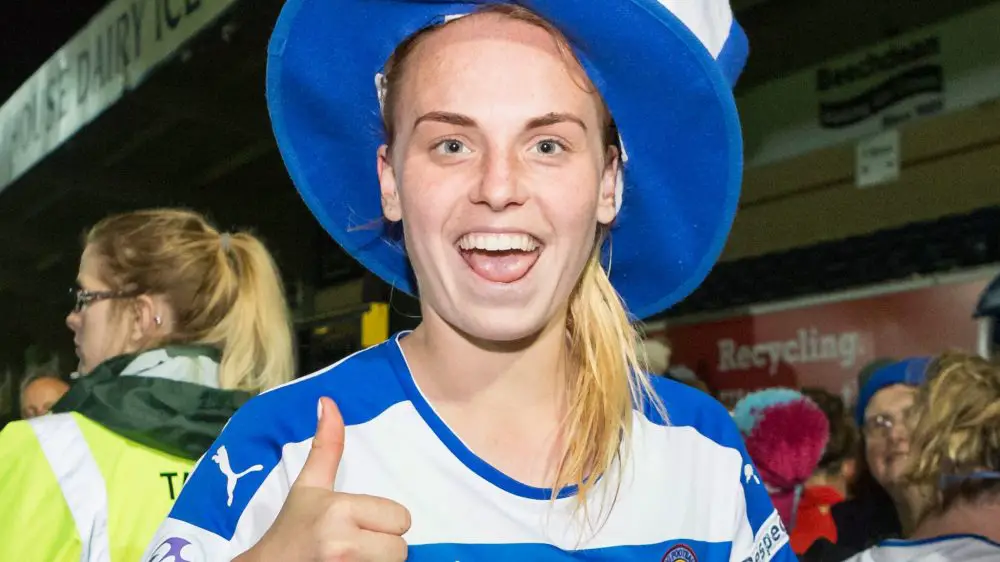 Reading FC Woman defender Molly Bartrip. Photo: Neil Graham.